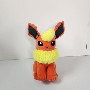 Vintage Flareon Pokemon Plush 3rd Round 1997 Nintendo Tag